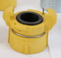 Nylon sandblast coupling