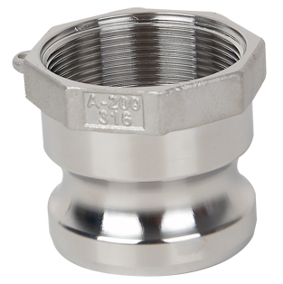 Stainless steel camlock coupling